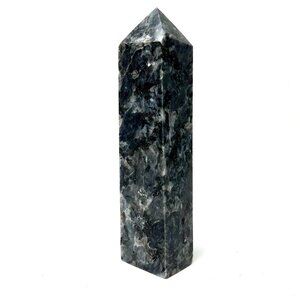 Larvakite Blue Flashy Large Natural Crystal Stone Rock